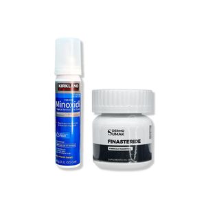 Minoxidil Espuma Kirkland + Finasteride 1Mg X 60 Capsulas