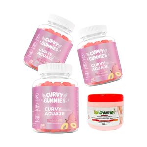 Suplemento Aguaje 3 Uni + Crema Thermogenesis Roja Lipo Cream