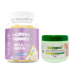 Suplemento Pitahaya + Crema Thermohidra Verde Lipo Cream