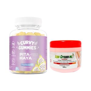 Suplemento Pitahaya 3 Uni + Crema Thermogenesis Roja Lipo Cream