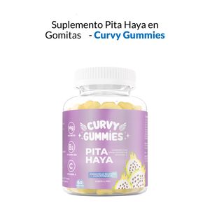 Suplemento Pitahaya en Gomitas Curvy Gummies