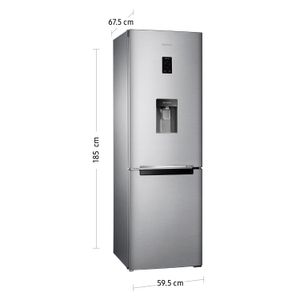 Refrigeradora Samsung All Around Cooling 321L Plata RB33J3830SA/PE