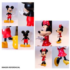 Set de figuras articulables de Mickey Mouse y sus amigos