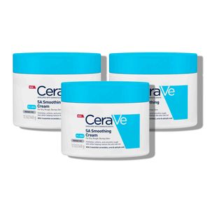 Crema Hidratante con Urea Cerave SA Smoothing Cream 340g 3 Unidades