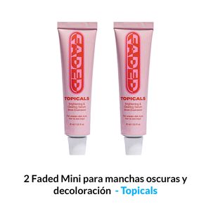 Faded Mini para manchas oscuras y decoloracion Topicals 15ml 2 Unid