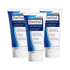 Espuma limpiadora para acne Panoxyl 156Gr 3 Unidades