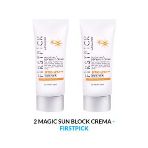 Firstpick Magic Sun Block Cream 60 Gramos 2 Unidades