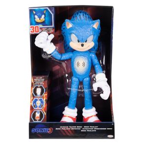 Figura Interactiva Sonic 3 De 30 Cm Luces Y Sonidos