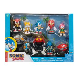 Pack X 10 Sonic Fig 6.5 Cm