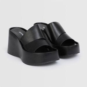 Sandalias Hypnotic Para Mujer Plataemp Negro