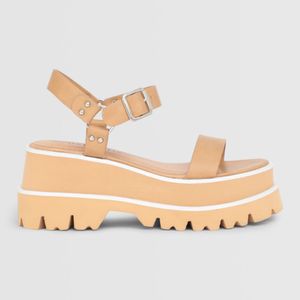 Sandalias Hypnotic Para Mujer San Mue Plathebilla Beige