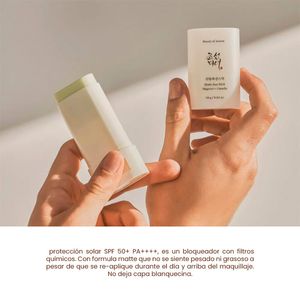 Matte Sun Stick Mugwot + Camelia Spf 50+ Beauty Of Joseon 18ml 3 Uni