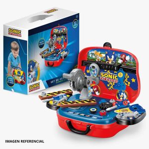 Set De Herramientas Y Lonchera Sonic