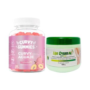 Suplemento Aguaje + Crema Thermohidra Verde Lipo Cream Ni