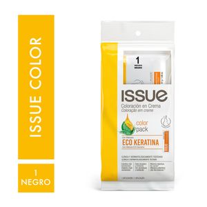 Coloración en Crema Issue Eco Keratina 1 Negro