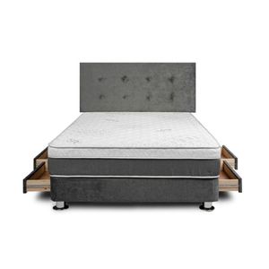 Kit Dormitorio Brave con 4 Cajones 2 plazas