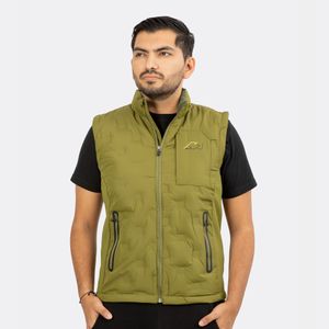 Ropa Yesca Chaleco Verde Claro Para Hombre