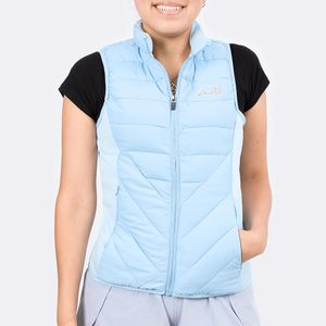 Ropa Fanny Chaleco Celeste