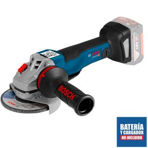 Amoladora Angular 5" 18V Brushless Baretool Bosch GWS 18V-10 PC