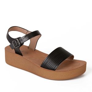 Sandalia Casual Mujer 8021 NEGRO