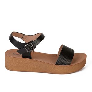 Sandalia Casual Mujer 8021 NEGRO