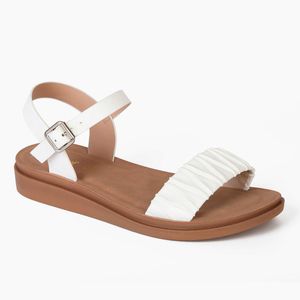Sandalia Casual Mujer 8010 BLANCO