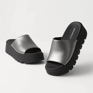 Sandalia Plataforma Mujer 586003 PEWTER