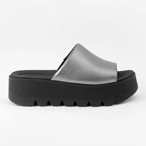 Sandalia Plataforma Mujer 586003 PEWTER