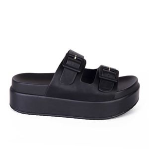 Sandalia Plataforma Moda Mujer 8006 NEGRO
