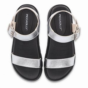 Sandalia Plataforma Mujer 586005 PRATA