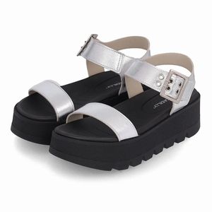 Sandalia Plataforma Mujer 586005 PRATA