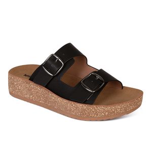 Sandalia Flats Moda Mujer 8018 NEGRO