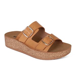 Sandalia Flats Moda Mujer 8018 MARRON