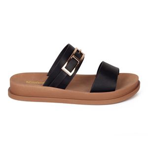 Sandalia Flats Moda Mujer 8007 NEGRO