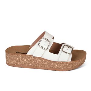 Sandalia Flats Moda Mujer 8018 BLANCO