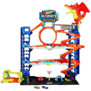Hot Wheels City Ultimate Garage vs Dragón