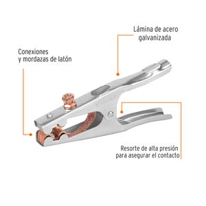 Tenazas para Tierra 500 Amp Truper 14235