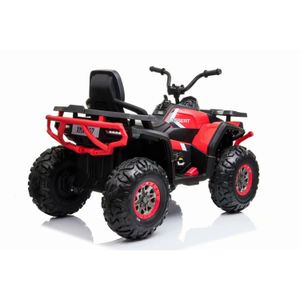 Cuatrimoto a Bateria con Control 12V 4x4 24G USB Rojo