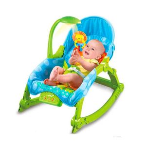 Silla Mecedora Musical ideal y Lámpara Verde