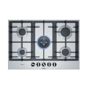 Cocina Bosch PCQ7A5B90 Empotrable Preparada para Gas Natural Acero