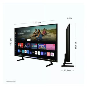 Televisor Samsung LED 50'' Crystal UHD 4K Tizen OS Smart TV 50DU7000