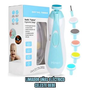Pulidor De Uñas  Para Bebes - Celeste