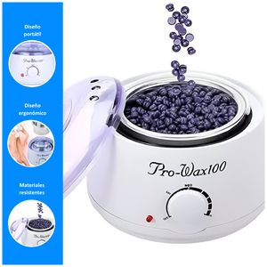 Calentador De Cera 500cc Horno Fundidor Depilación Olla Ub