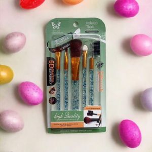 SET DE 5 BROCHAS PARA MAQUILLAJE BUTTERFLY MULTICOLOR