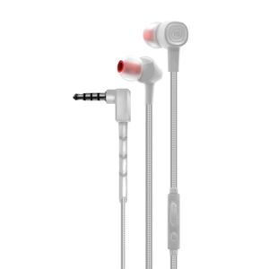 Audífono Earphones 3.5 Trenzado Blanco Maxell SIN-8