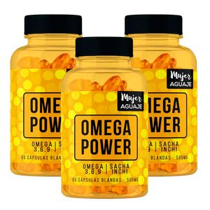 Omega Power 60 Cápsulas Blandas Mujer Aguaje - Pack x 3