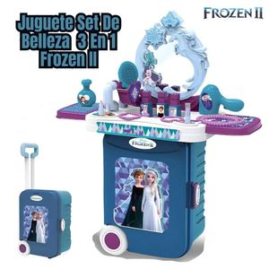 Juguete Set De Belleza y Maleta 3 En 1 Frozen II