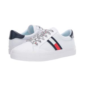 Zapatillas Tommy Hilfiger Modelo Fantim Original Unisex Color Blanco