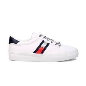 Zapatillas Tommy Hilfiger Modelo Fantim Original Unisex Color Blanco