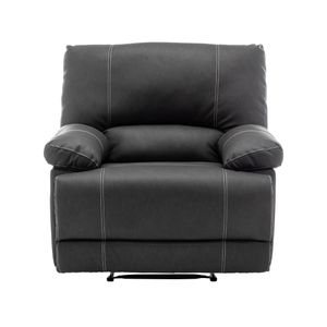 Sillon Reclinable Braulio Con Masaje Gris
